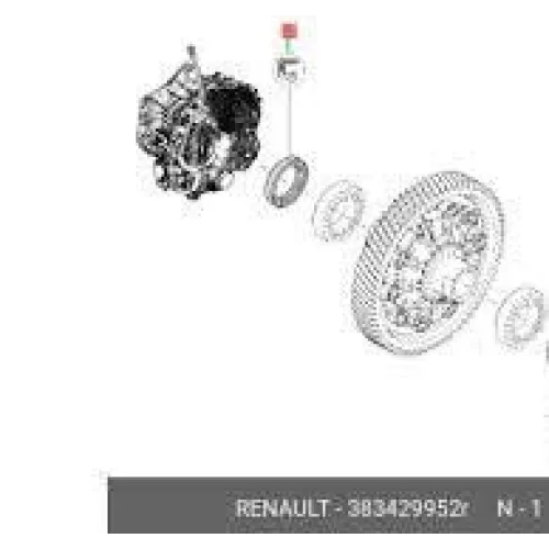 Megane 4-IV Sedan Aks Keçesi DC4 383429952R-383429361R -Renault Mais