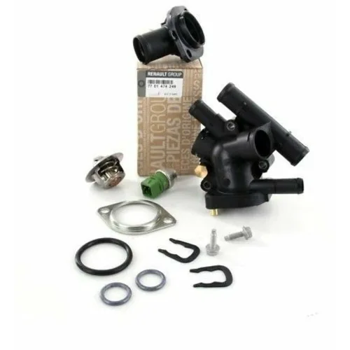 Kango 1-I  Laguna 1-I Megane 1-I Termostat Komple 89°C 1.9D F8Q 2.0 8V F3R 7701474249 -Renault Mais