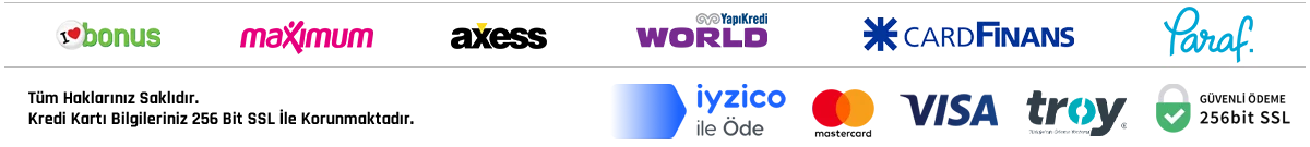Ödeme ve güvenlik yöntemleri